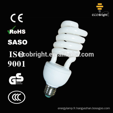 T4 25W spirale moitié SKD Energy Saving Lamp 10000H CE qualité